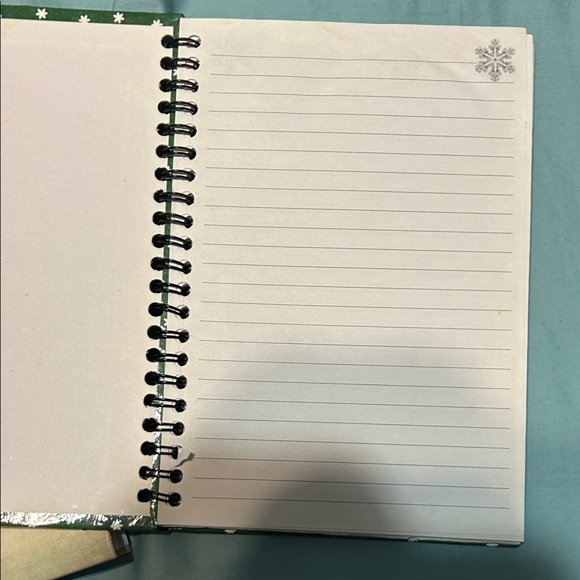 Source Unknown Floral and Snowman Spiral Notebooks - Picture 7 of 9